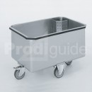 Cuve inox sur roues 140 litres