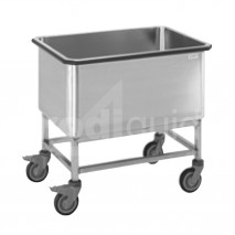 Cuve inox sur roues 300 litres