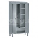 Armoire inox pour produits d'entretien