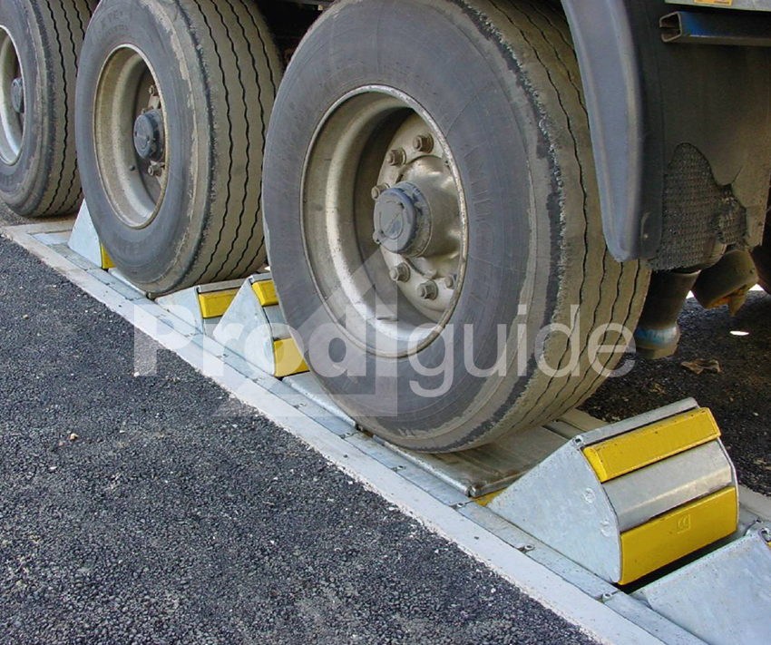 Cale pour roue de camion Wheelstop