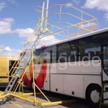 Echelle mobile securité camion autobus