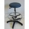 Tabouret de laboratoire vinyle avec repose pied