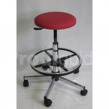 Tabouret medical avec repose pied